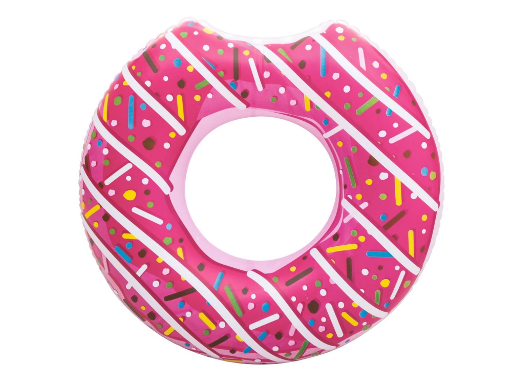 Colac Gonflabil Bestway Donut Roz 107cm - imagine 5