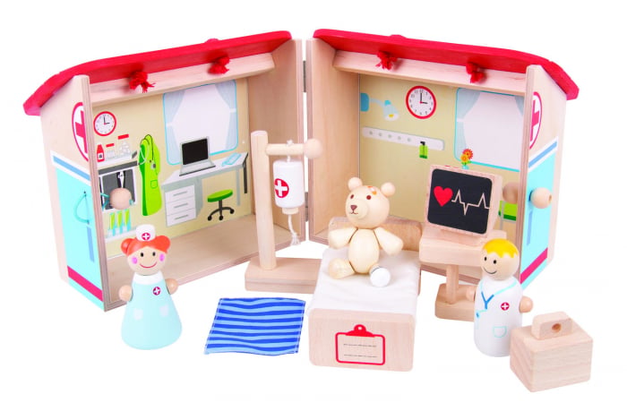Jucarie Spital Animale Bigjigs | Rol Veterinar
