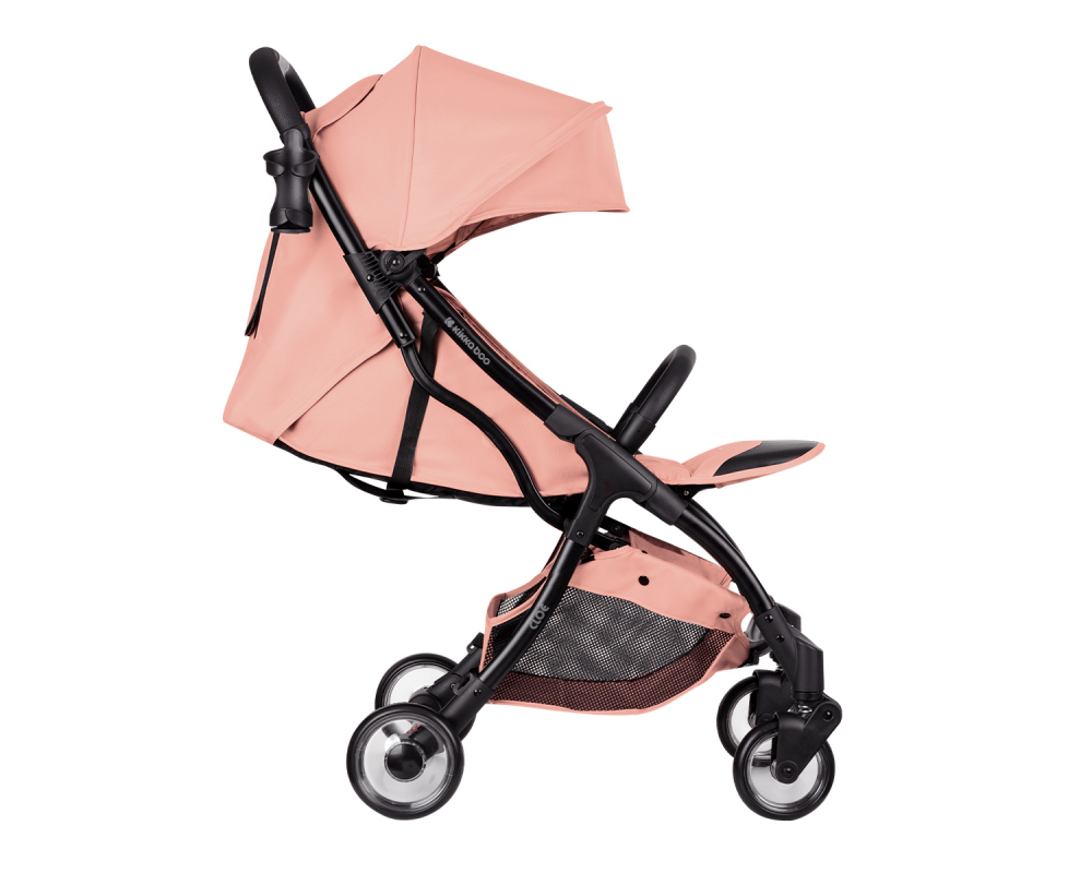 Carucior Sport Kikkaboo Cloe Pink, Pliabil, 0-22kg - imagine 7