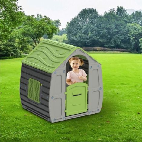 Casuta Chipolino Magical House Grey - Joaca Sigura - imagine 2