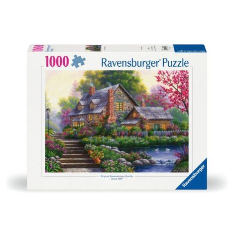 Puzzle Ravensburger Cabana Romantică 1000 piese - imagine 2