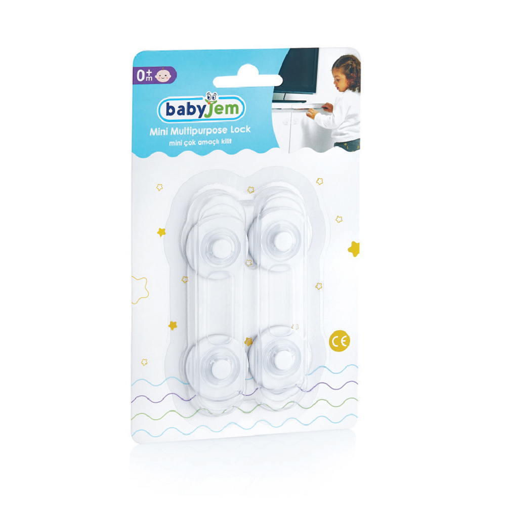 Set 2 Siguranțe Uși Babyjem - Protecție Copii - imagine 3