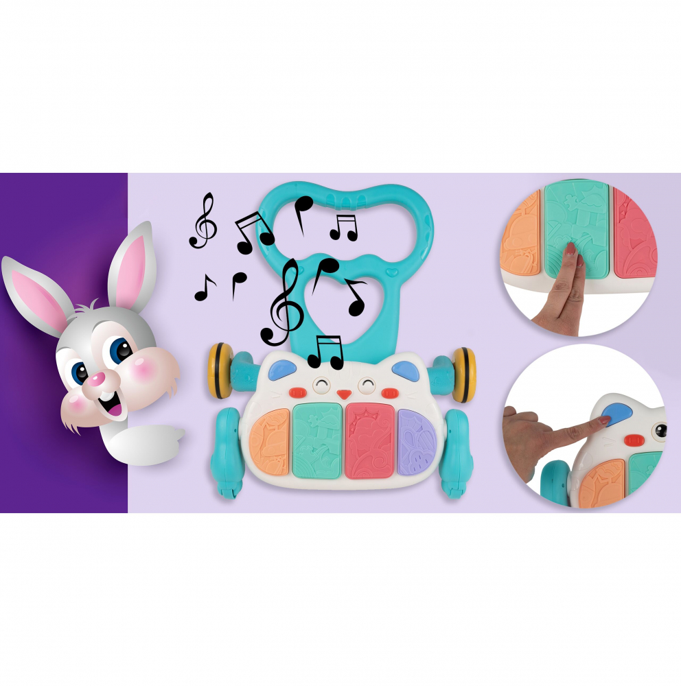 Antepremergator Muzical Kitten Blue Malplay - imagine 5