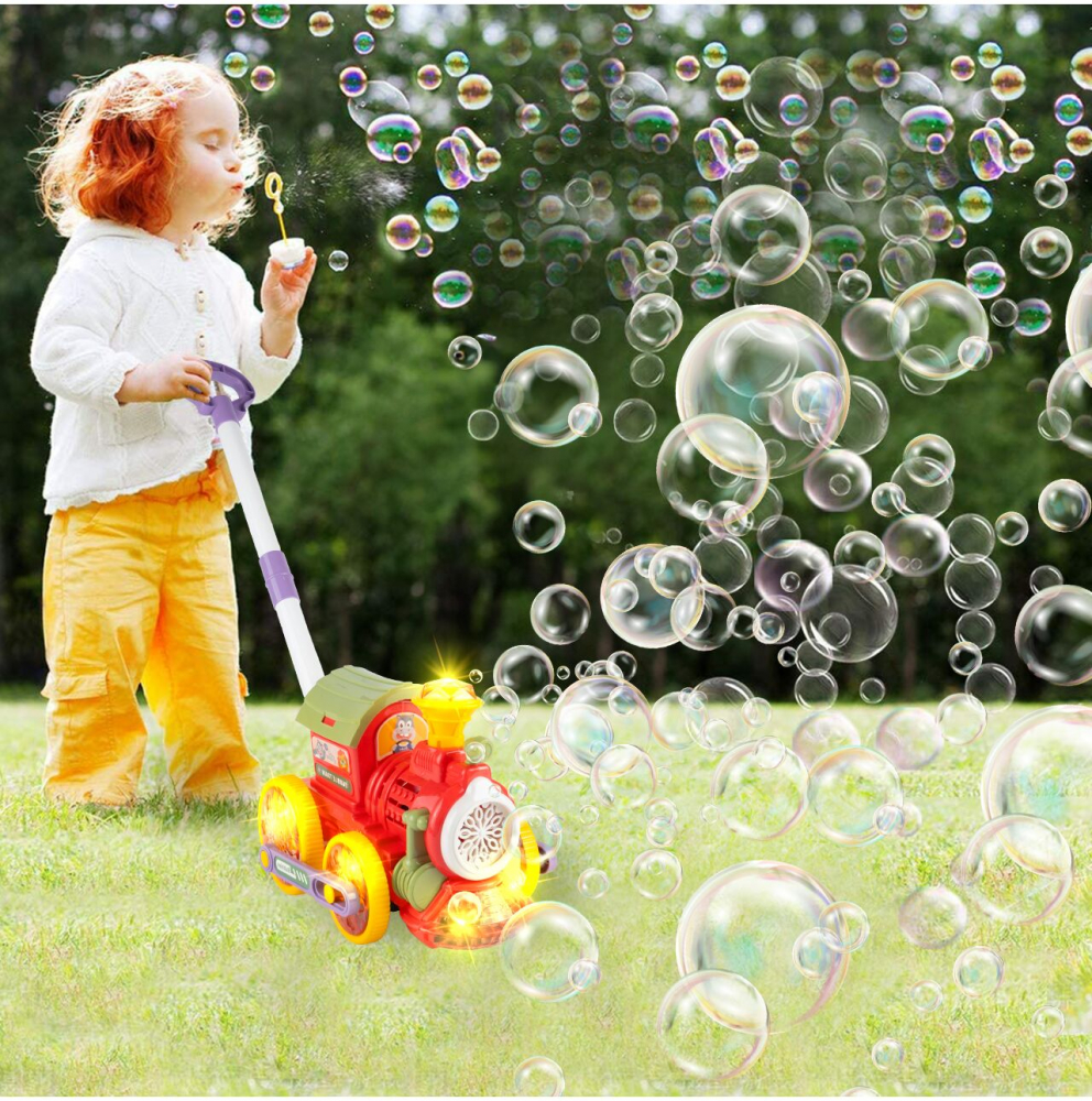 Trenulet Baloane Sapun MalPlay cu Sunete si Lumini - imagine 3