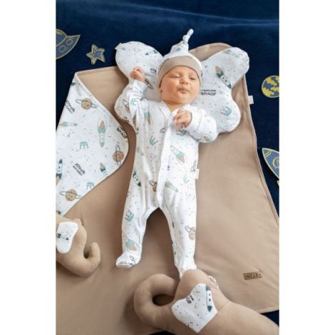 Romper Bumbac Nicol Star - Confort Maxim Bebeluși - imagine 2