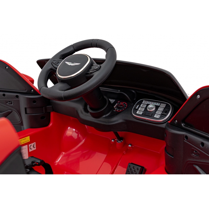 Masinuta Electrica Aston Martin DBX Rosu 100W, Telecomanda - imagine 5