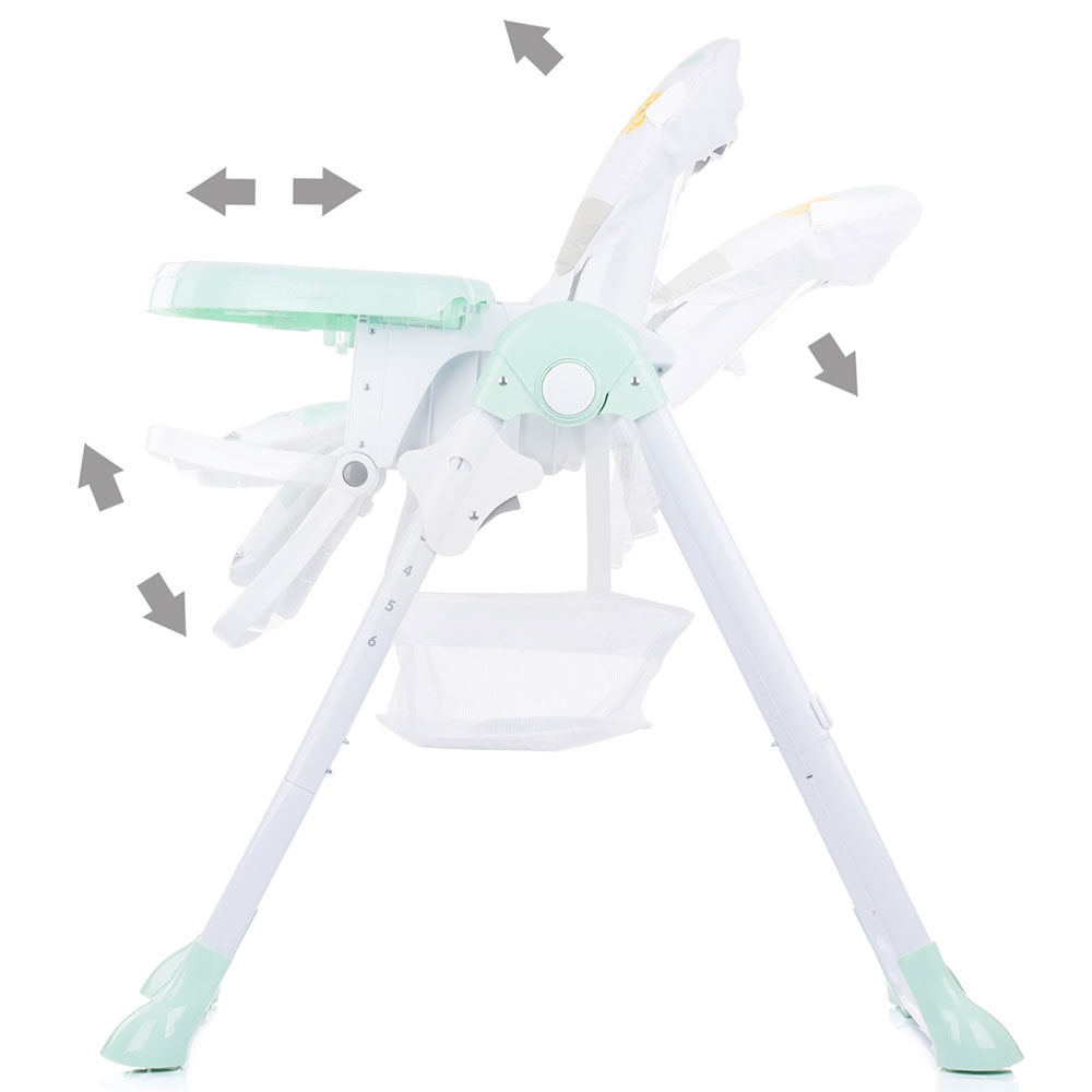 Scaun de masa Chipolino Maxi Avocado Confortabil - imagine 4