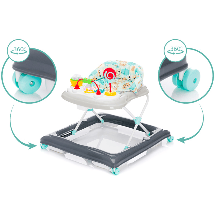 Premergator Fillikid Jungla Grey cu Jucarie - imagine 3