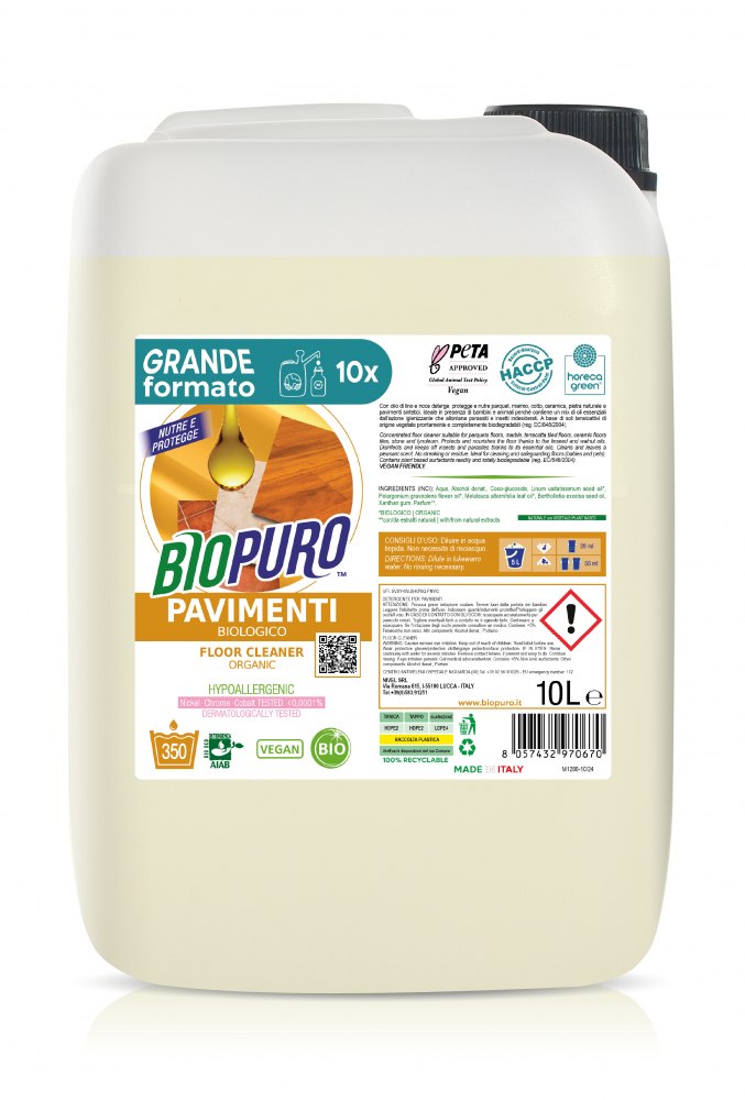 Biopuro Detergent Pardoseli Hipoalergen 10L