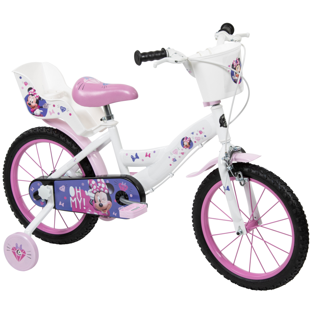 Bicicleta Huffy Minnie 16" cu accesorii incluse - imagine 11