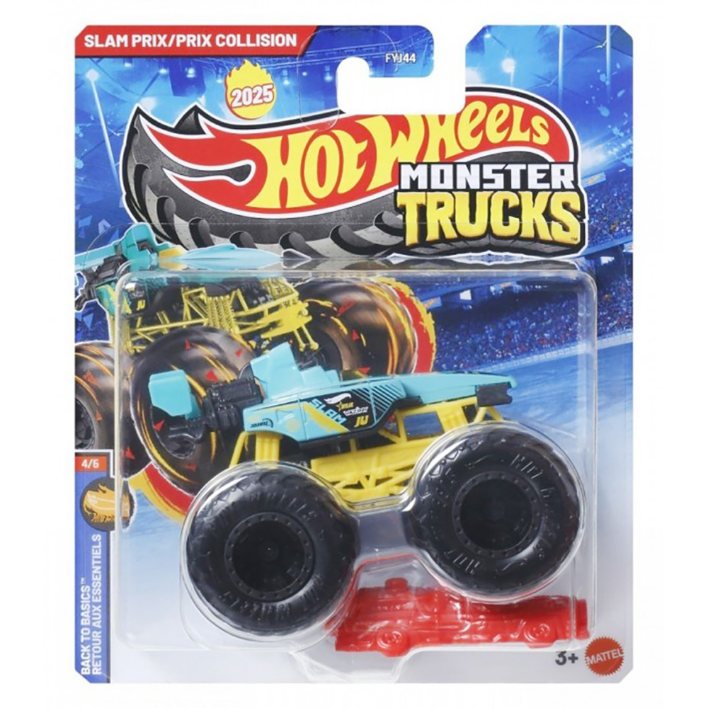 Masinuta Hot Wheels Monster Truck Slam Prix
