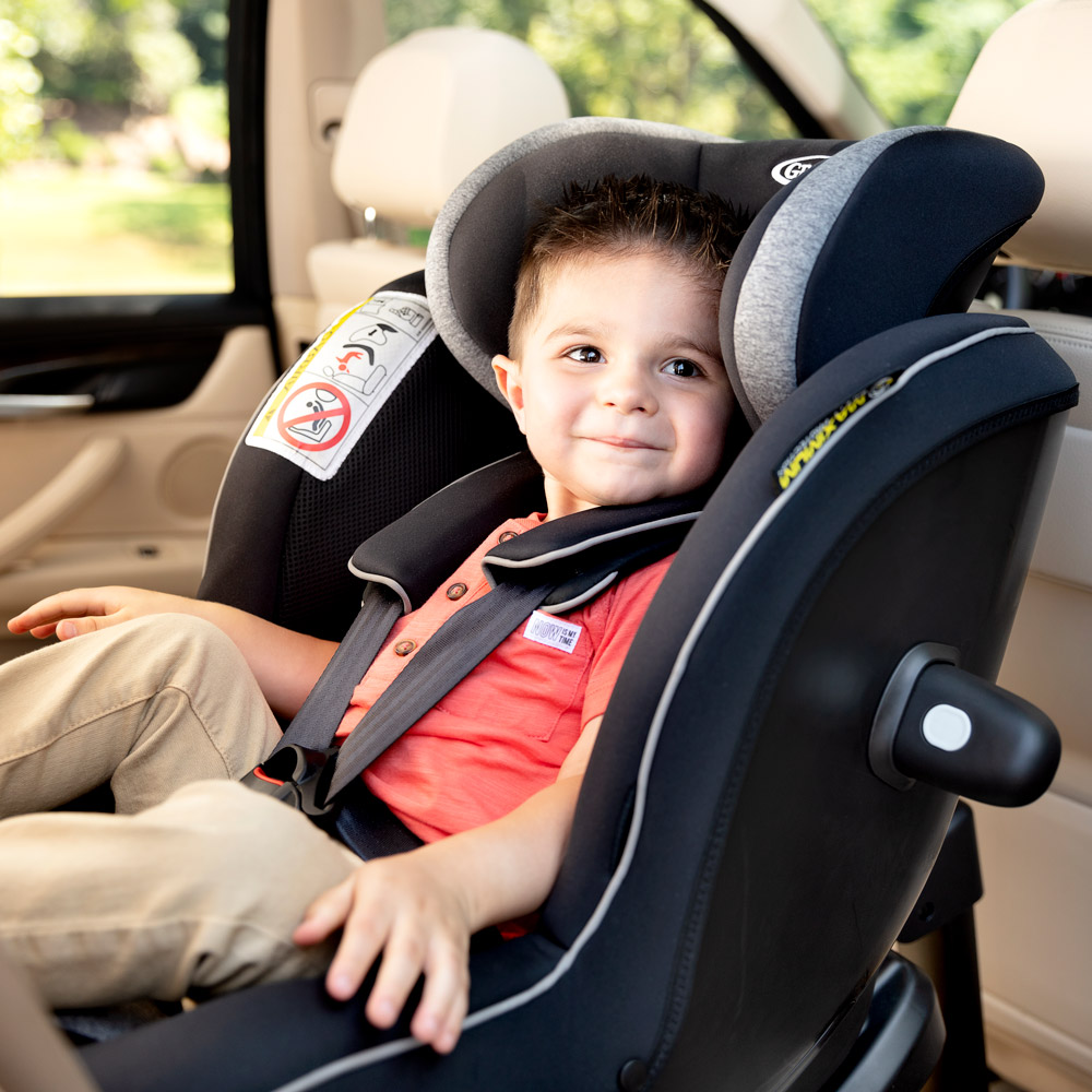 Scaun Auto Graco Ascent i-Size Black, Siguranță - imagine 2