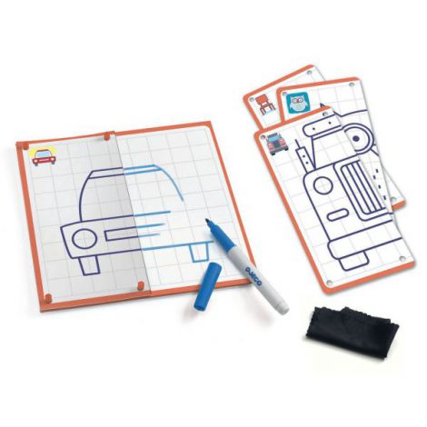 Set Djeco Simetrie - Învață Desenul - imagine 2