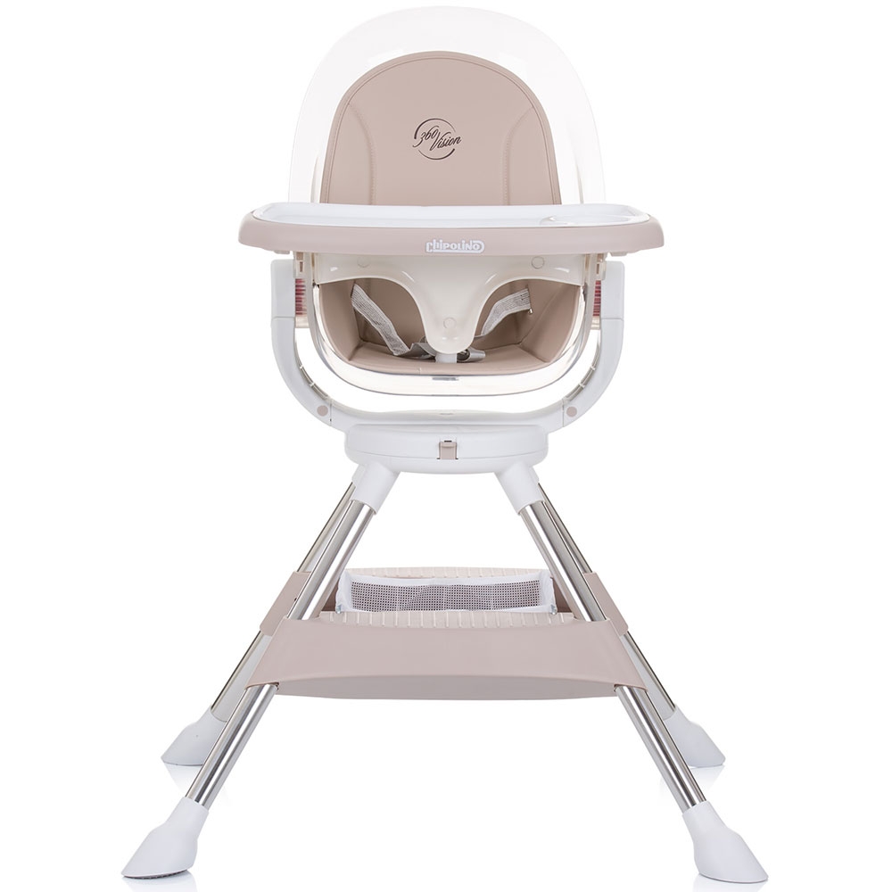 Scaun masă rotativ Chipolino Vision Sand