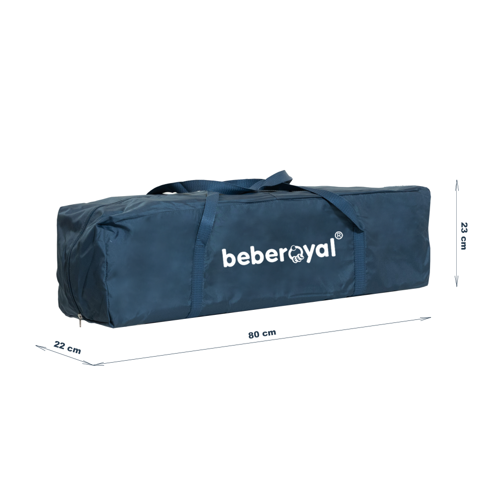 Patut pliabil Bebe Royal cu masuta de infasat - imagine 7