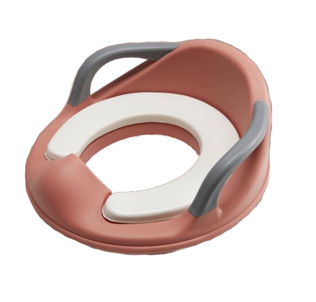 Reductor Toaletă Little Mom Pink cu Mâner - imagine 2