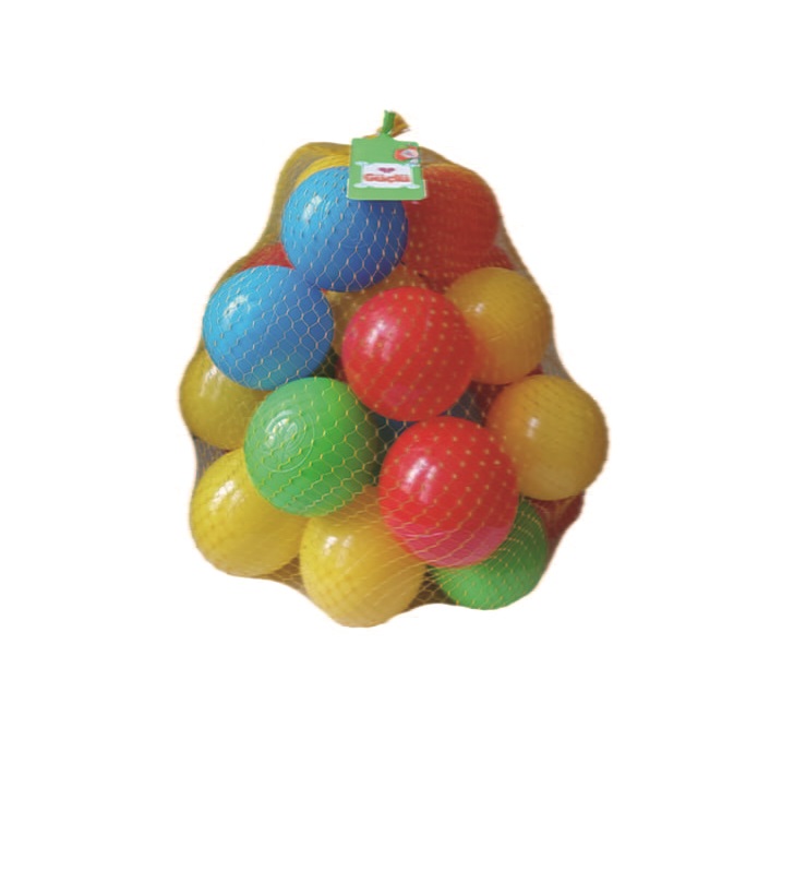 Set 30 Bile de Joaca 7cm Multicolor | Guclu Toys - imagine 2