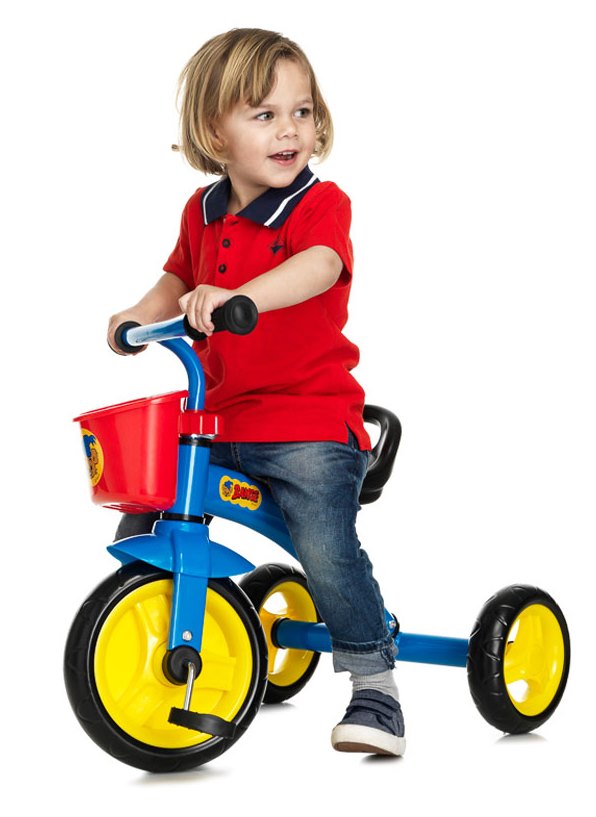 Tricicleta Nordic Hoj Bamse, scaun reglabil, roti EVA