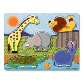 Puzzle Animale Zoo Tactil Melissa & Doug