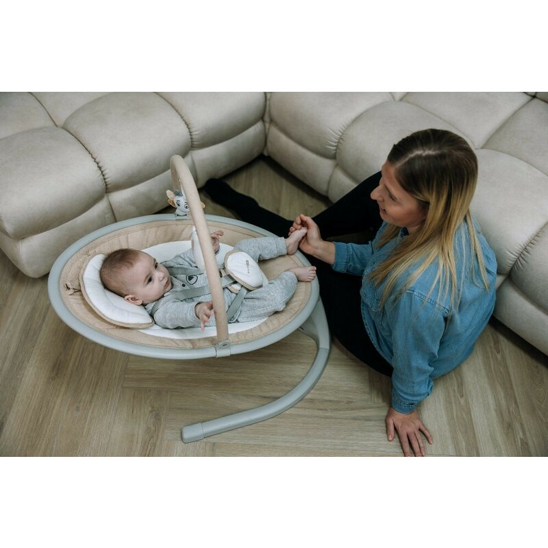 Leagan FreeOn Elite Beige cu 12 melodii si 5 viteze - imagine 6