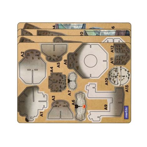 Mieredu Puzzle 3D Foca cu Sunete Reale - imagine 5