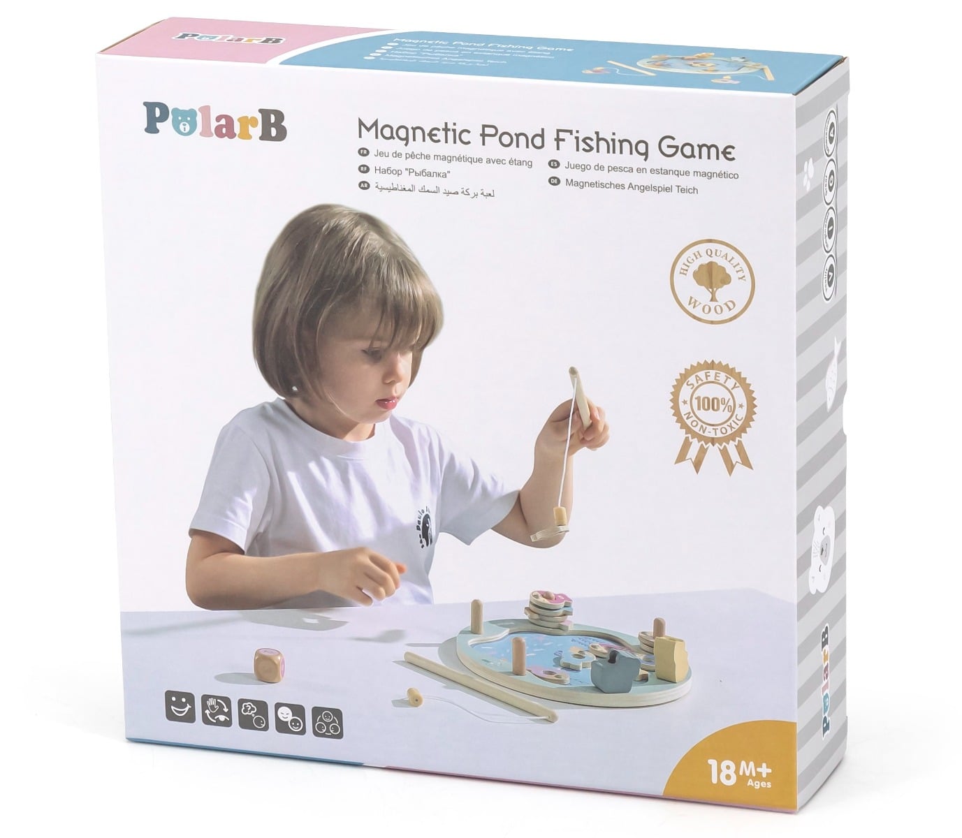 Joc de Pescuit Viga PolarB - Educativ si Magnetic