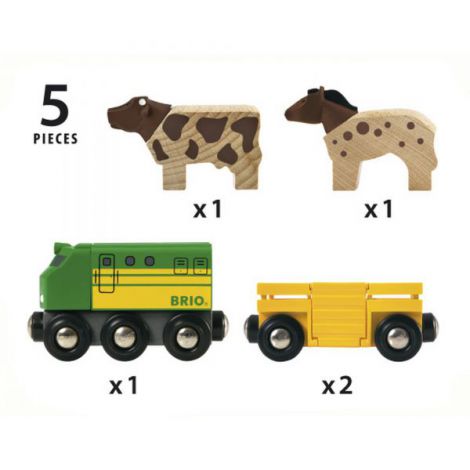 Trenul de la Ferma Brio 33404 - Transport Animale - imagine 4
