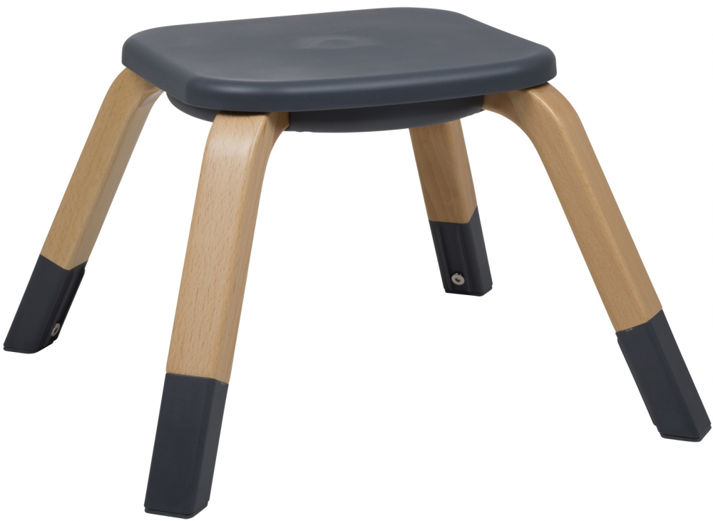Scaun Masa BabyGo 360 Carou Gri | Rotire Completa - imagine 2