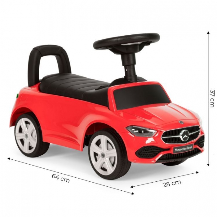 Ecotoys Mercedes C-Class Rosu 1-3 Ani - imagine 9