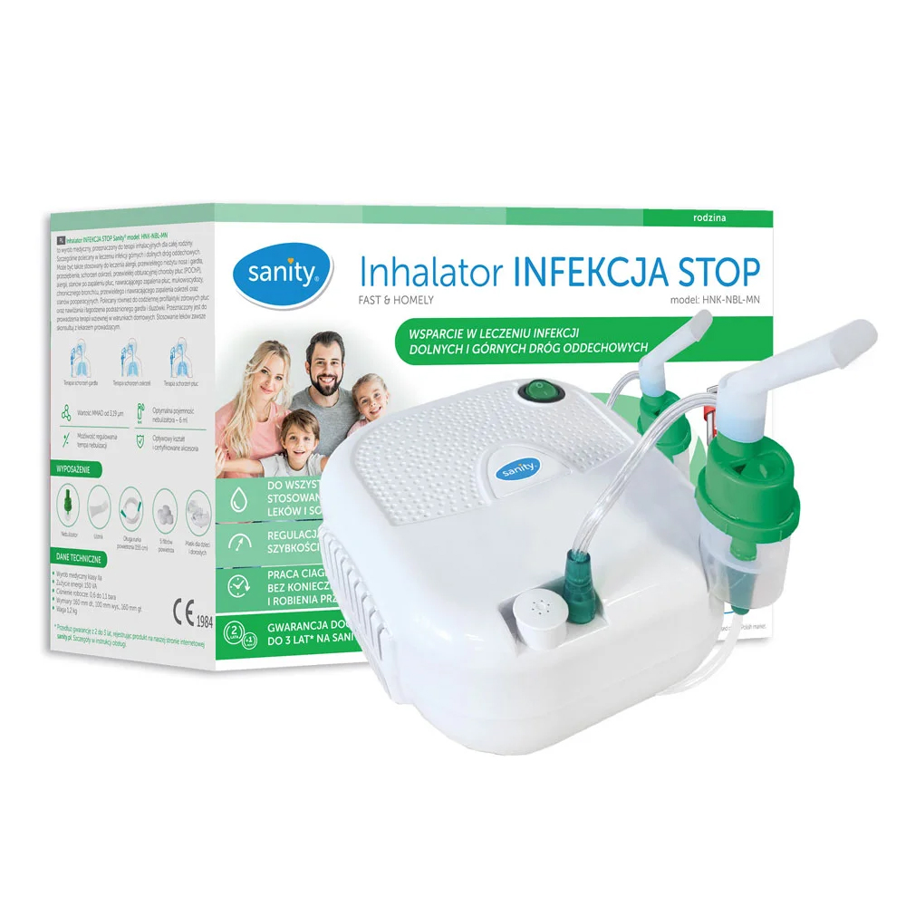 Aparat aerosoli Sanity Stop Infectie masca bebelusi adulti