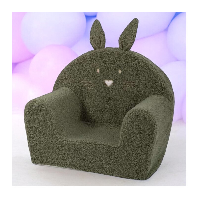 Fotoliu Bubaba Bunny Verde pentru Copii - imagine 2