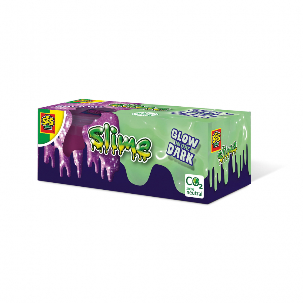 Set 2 Slime Fluorescent Ses Creative cu Sclipici