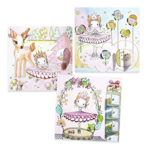 Planse colorat Pupi Djeco cu surprize - imagine 5