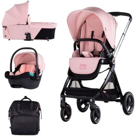 Carucior Chipolino Elite 3 in 1 Roz Marshmallow