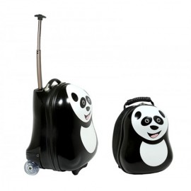 Set Troler si Ghiozdan Cheri the Panda | The Cuties and Pals - imagine 2