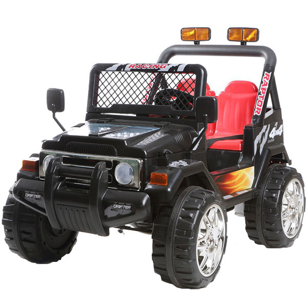 Nichiduta Jeep 4x4 Negru 2 Locuri | 90W MP3 - imagine 9