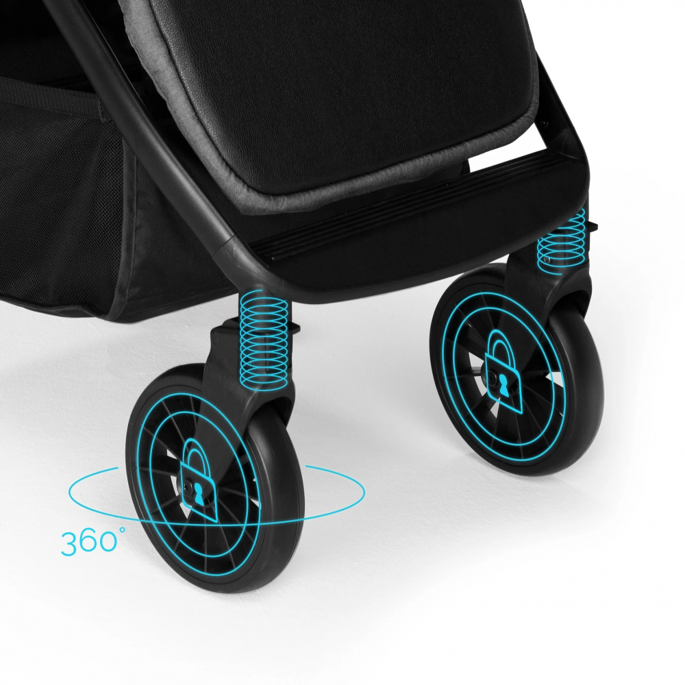 Kidnort Sea Lion Grey - Carucior Sport Compact