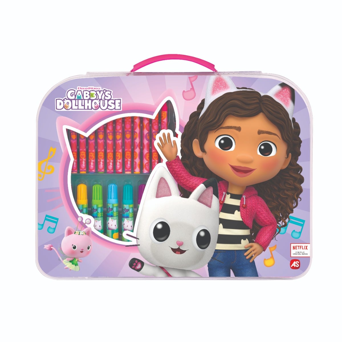 Set Desen Art Case Gabby's Dollhouse