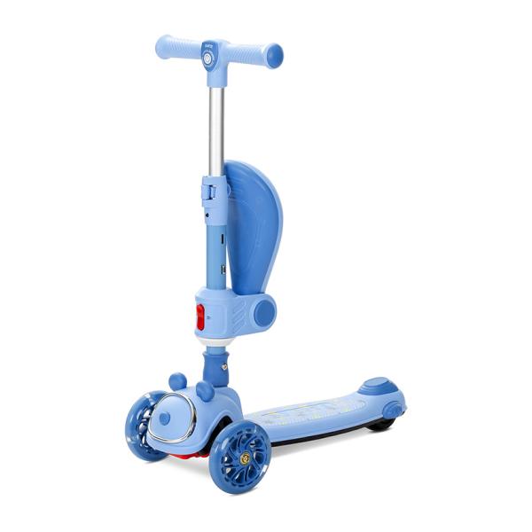 Lorelli Swiftie Blue Trotinetă Pliabilă Copii LED - imagine 3