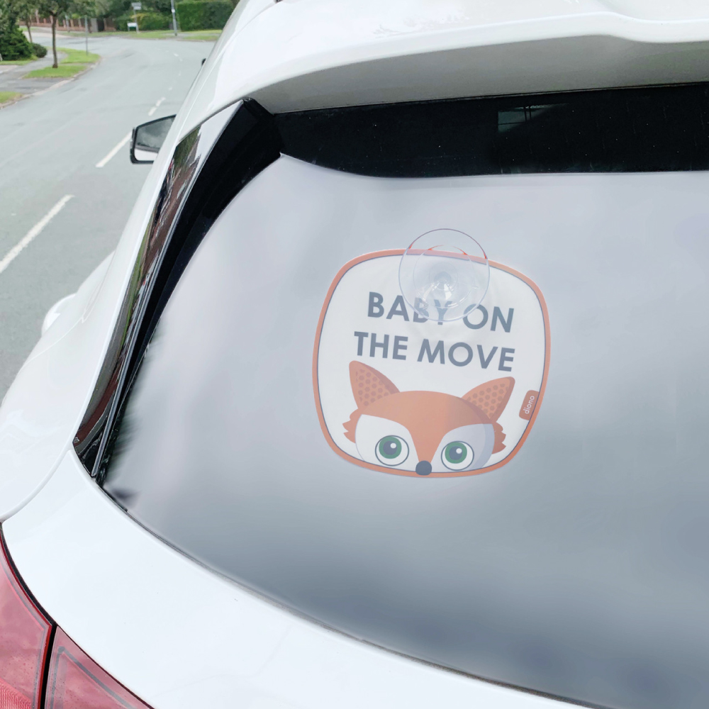Set 2 Indicatoare Auto Diono Baby On Board - imagine 3
