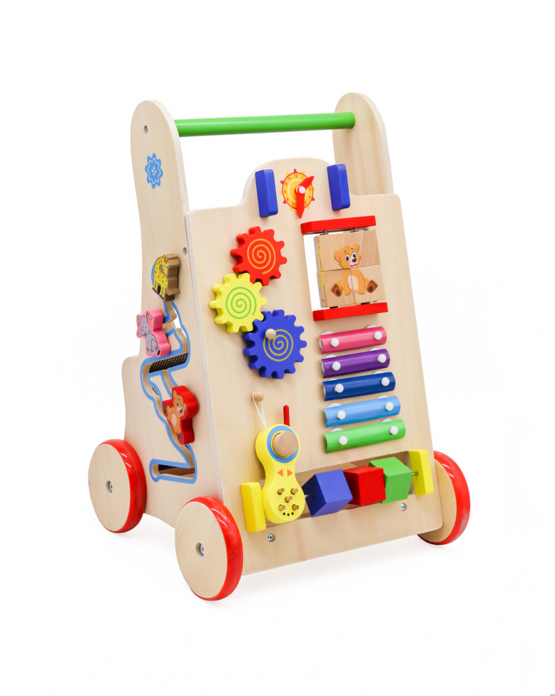 Antepremergator Ikonka Educational Lemn cu Xilofon - imagine 5