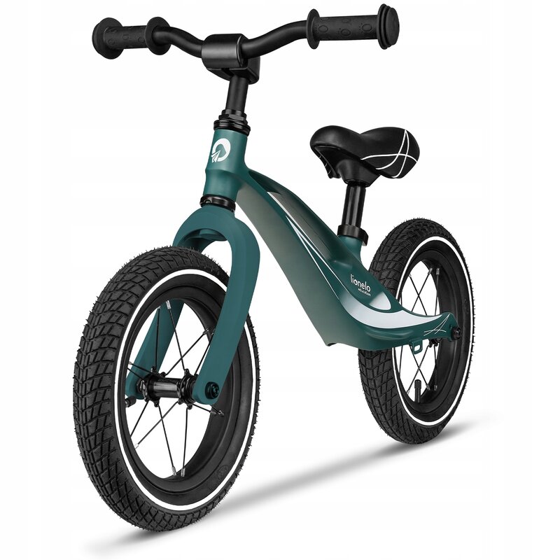 Bicicleta Lionelo Bart Air Green Forest, 12 inch - imagine 8