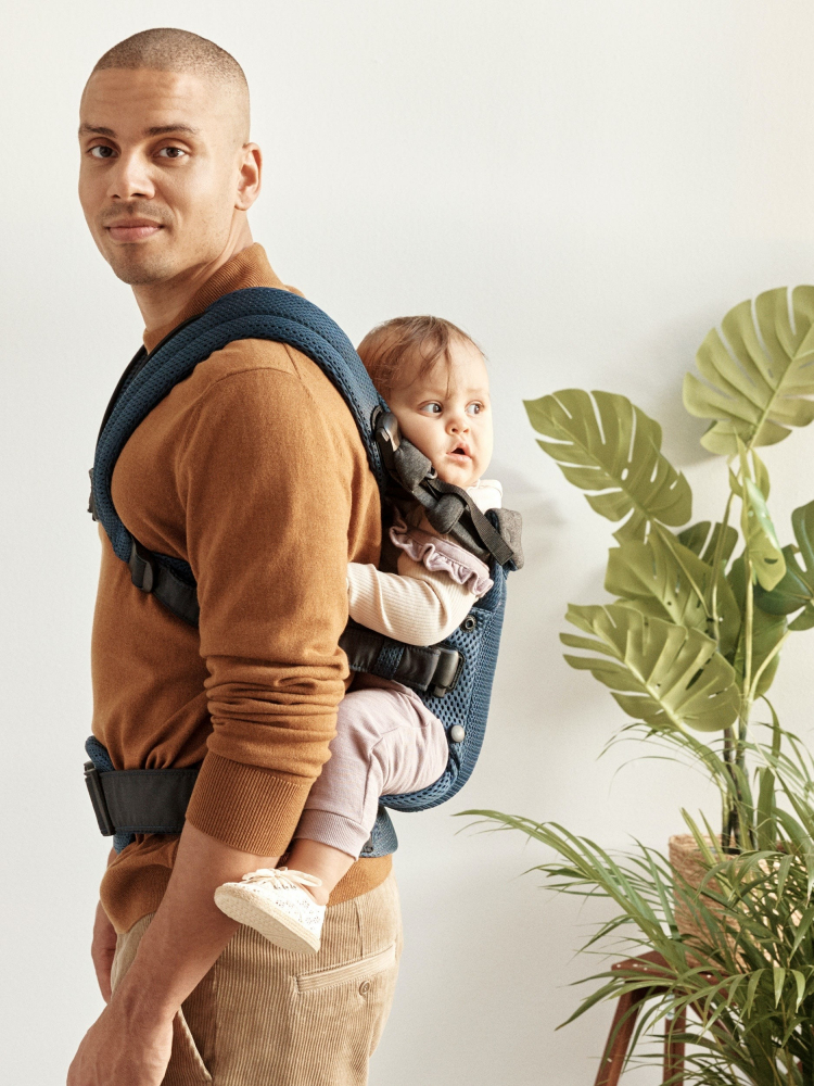 Babybjorn Harmony 3D Mesh Navy Blue - imagine 4