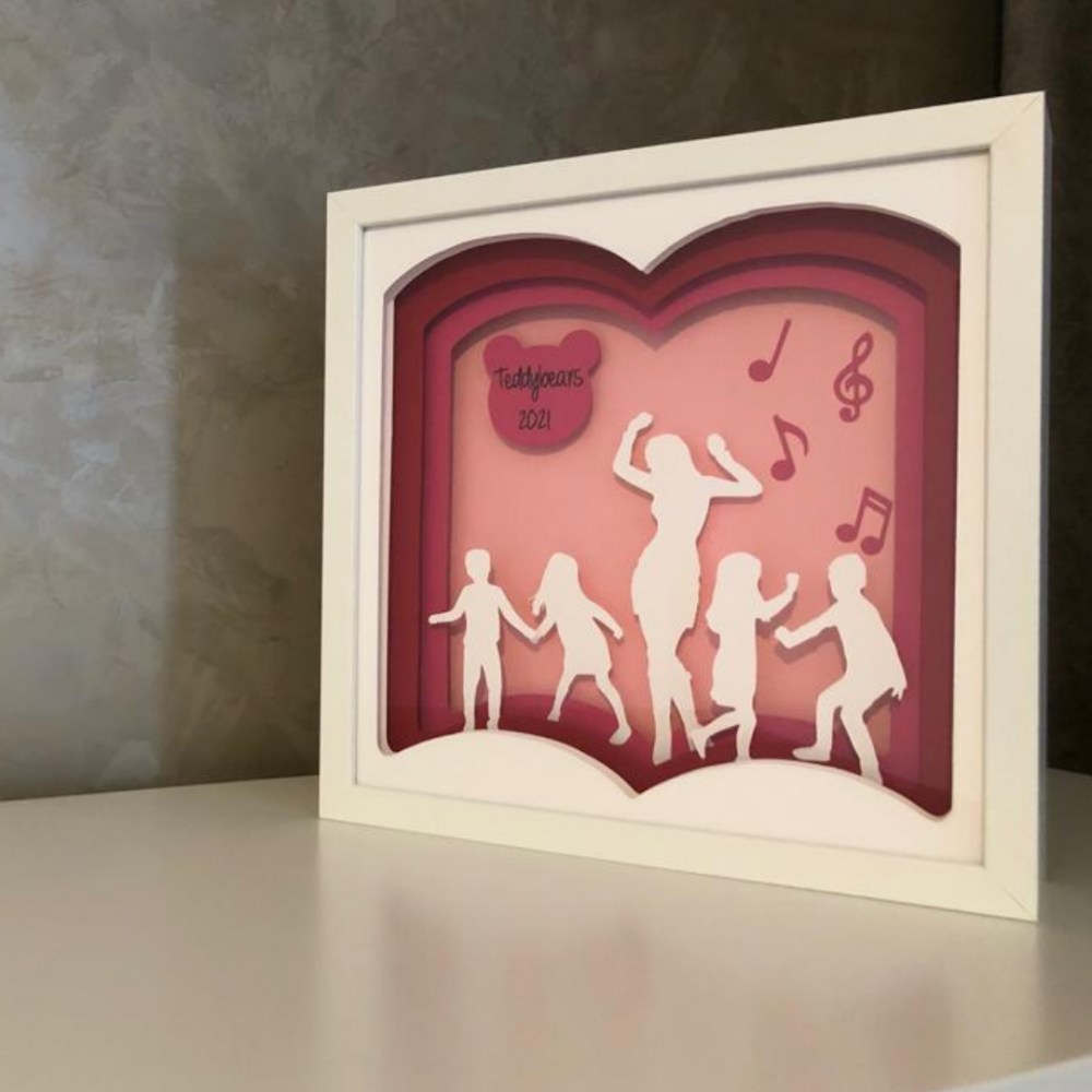 Tablou Luminos Învățătoare | Noorhandmadeatelier - imagine 5