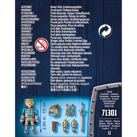 Playmobil Cavalerul Arwynn - Aventuri Medievale - imagine 4