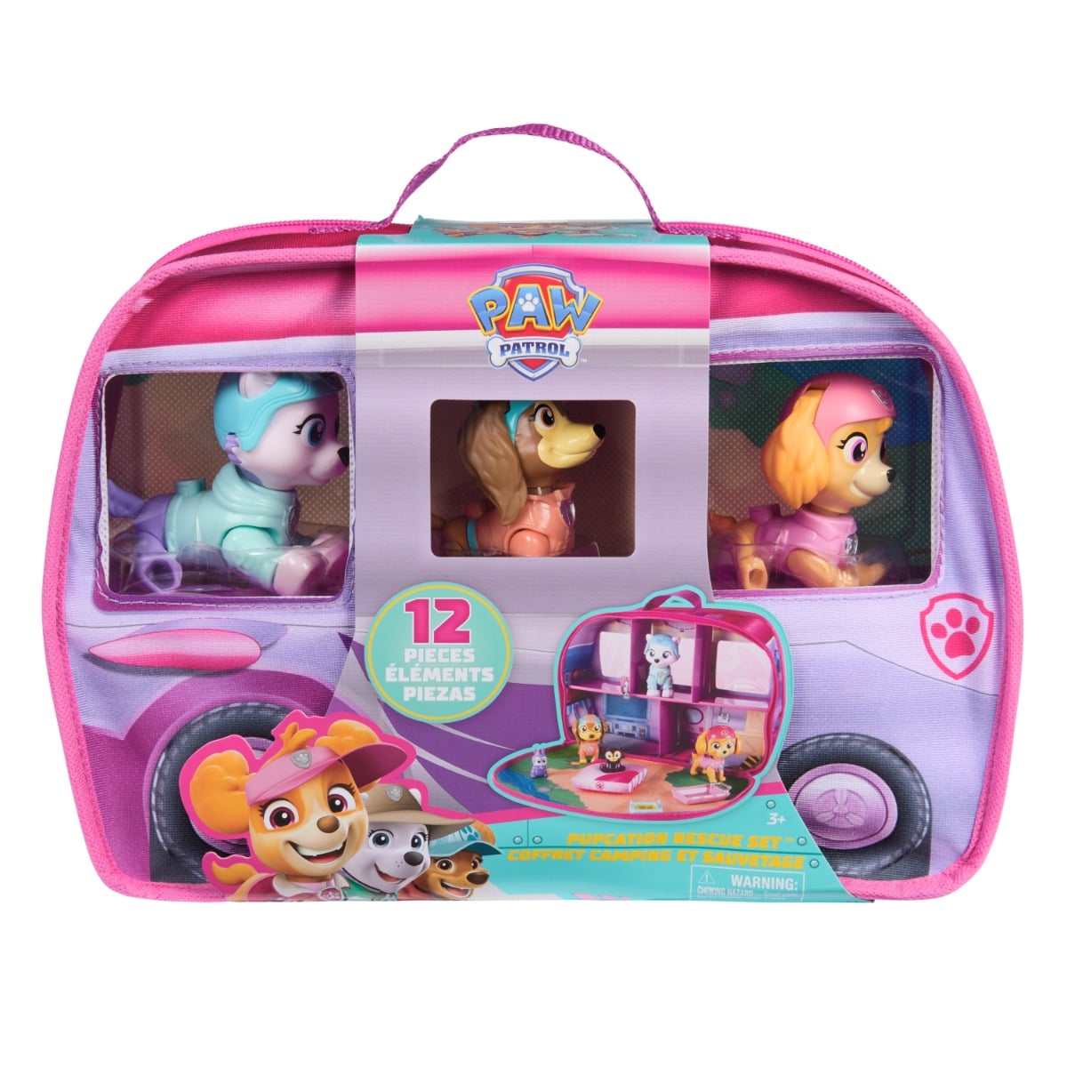 PAW Patrol Camper Joacă Figurine Set Skye Adventure