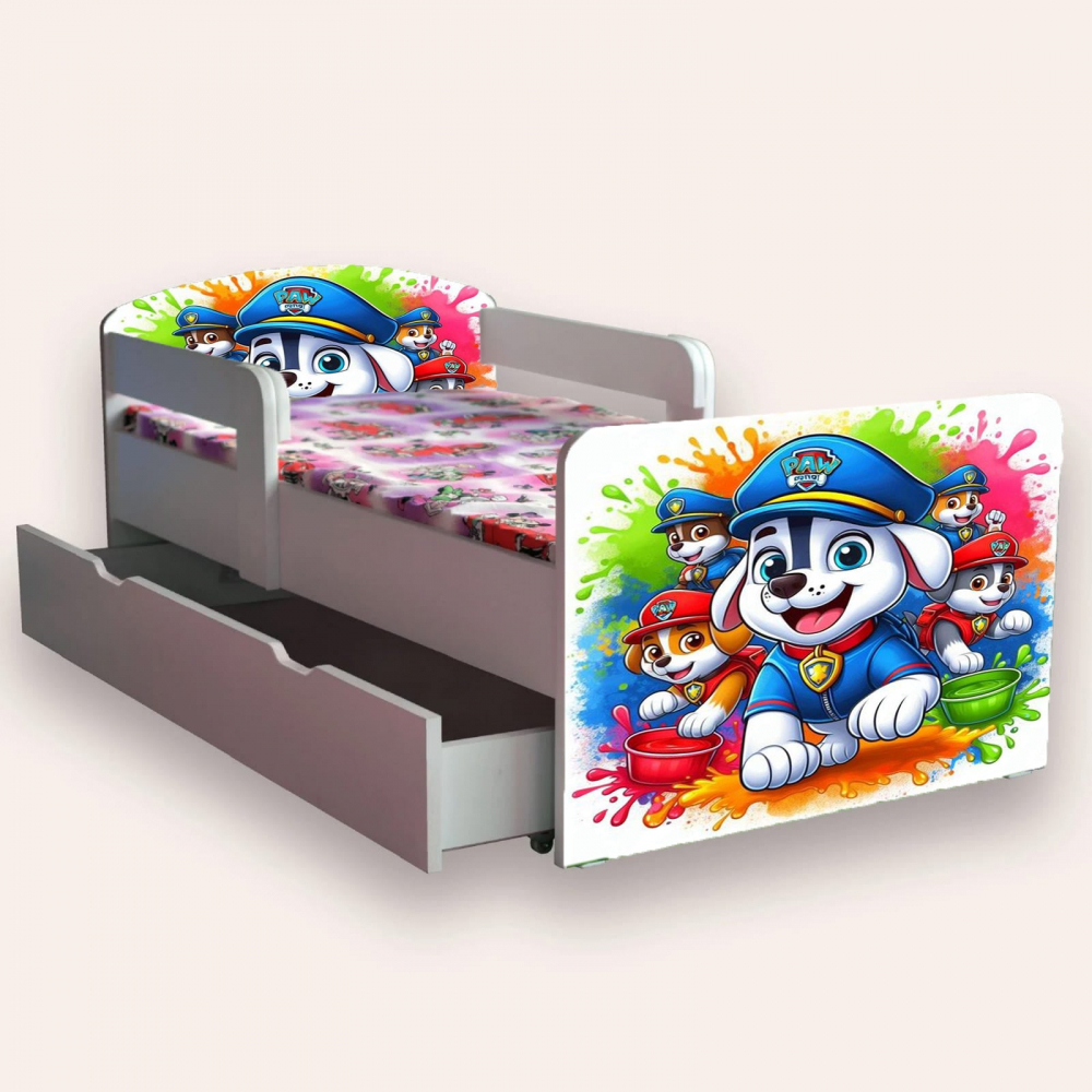 Pat Paw Patrol Cameramagica cu Sertar și Saltea - imagine 2