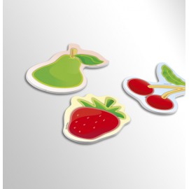 Set 6 Puzzle Fructe Miniland Educativ - imagine 2