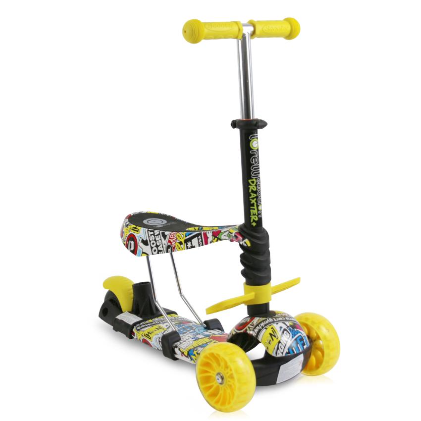 Trotineta Lorelli Draxter cu LED și Scaun