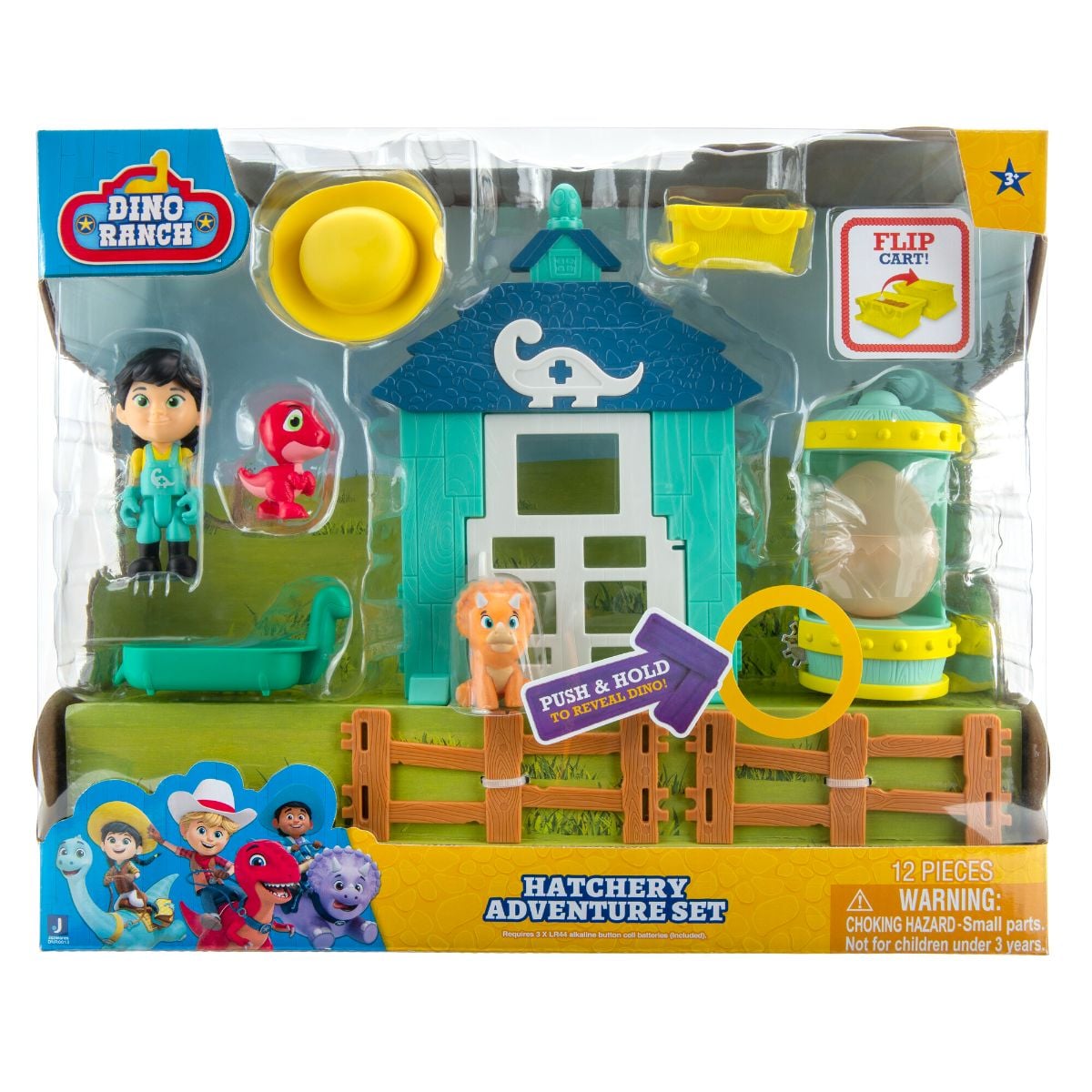 Set Figurină Dino Ranch Hatchery cu Accesorii